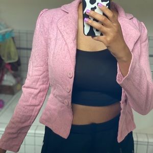 Light pink Blazer Jacket